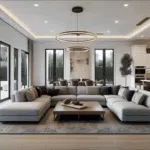 كنب زاوية ,فاثر العائلي بتصميم فاخر ,يجمع بين الراحة والأناقة