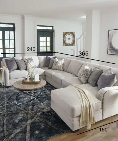 ⁦كنبة ركنية ستايلي باللون البيج⁩ - الصورة ⁦2⁩