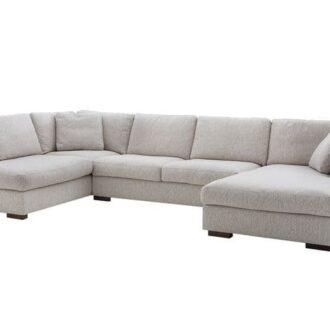 كنب حرف U أفاد سار بتصميم عصري وأنيق يوفر راحة فائقة