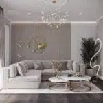 كنب زاوية مونيكا بتصميم عصري فاخر, يوفر راحة مثالية وأناقة راقية،