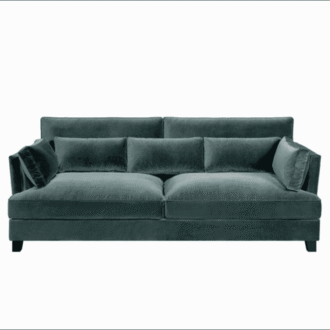 كنبة توكه مقعدين, فخمة بلمسة راقية ومريحة, تناسب الديكور العصري