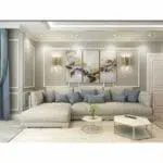 كنب زاوية سيستر, أنيق بتصميم عصري وفخم, لغرف المعيشة الحديثة