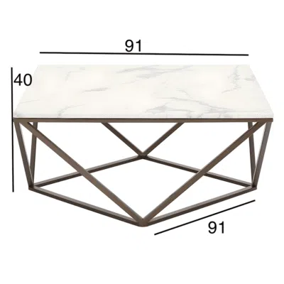 طاولة قهوة ارجوانز، مودرن هاوس، خامات مميزة، مظهر عصري