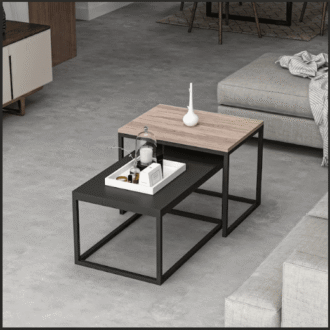 طاولة قهوة صغيرة قطعتين