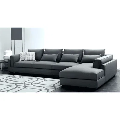 أريكة غرفة معيشة رصاصي