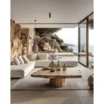 كنب زاوية بوريك, بتصميم عصري, يضيف لمسة فاخرة لمنزلك