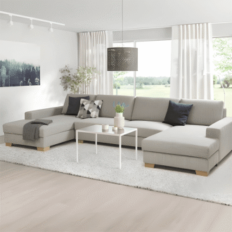 كنب زاوية فلردا, بتصميم أنيق, يجمع بين الفخامة والراحة