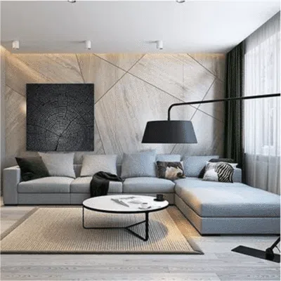 كنب زاوية موكليه, أنيق بتصميم عصري وفخم, لغرف المعيشة الحديثة