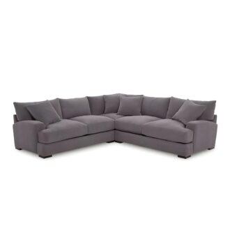 كنبة ركنية رايد 3 قطع, أنيقة بتصميم عصري وفخم, لغرف المعيشة الحديثة