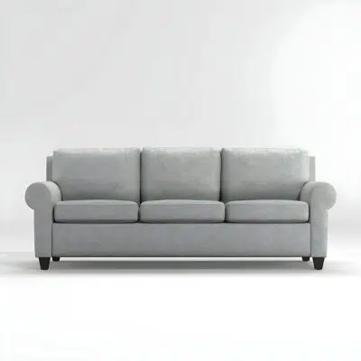 كنبة 3 مقاعد رمادي