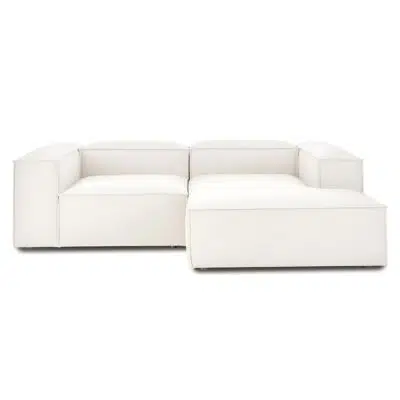 كنبة شكل L خشب زان