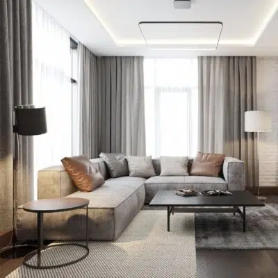 كنب زاويه داليك, مودرن رمادي بتصميم, عصري فاخر وخامات عالية الجودة.