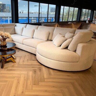 كنب زاوية سكتين, فخم بلمسة راقية ومريحة, يناسب الديكور العصري