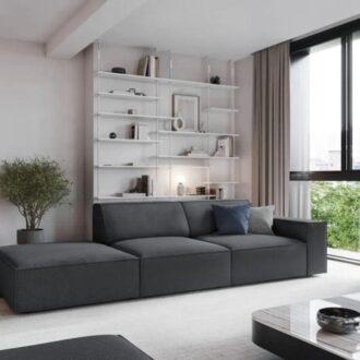 كنبة 3 مقاعد فانتازيا, بتصميم عصري فاخر، توفر أقصى درجات الراحة والأناقة،