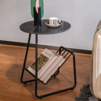 طاولة جانبية أنيقة, تصميم فريد, خامات متينة, الأفضل بالسعودية