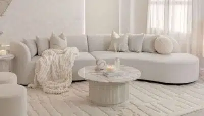 كنب خماسي مودرن كولومبيا, بتصميم فاخر يجمع بين الراحة والأناقة،