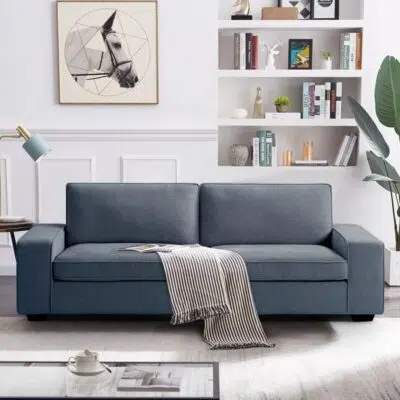 كنبة 3 مقاعد سانديل بتصميم عصري أنيق، توفر راحة فاخرة بفضل خاماتها العالية الجودة