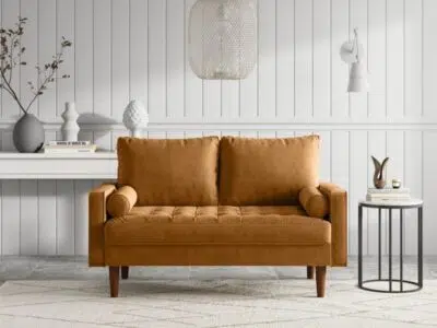 كنبة بيوتي بمقعدين بتصميم, أنيق يجمع بين الراحة والفخامة، مصنوعة من خامات عالية الجودة