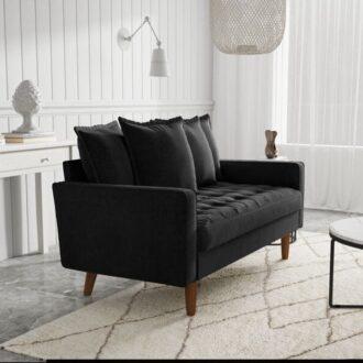 كنبة دارين بمقعدين بتصميم أنيق ومدروس، توفر أقصى درجات الراحة بفضل خاماتها الفاخرة