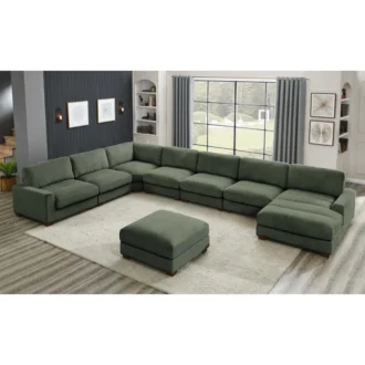 كنب أنيق عائلي, تصميم فاخر, راحة استثنائية, لمسة فريدة.