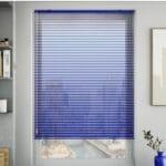 ستائر شرائح الألمنيوم الكلاسيكية - أزرق غامق