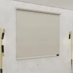 ستائر رول بلاك اوت - اوف وايت منقوش