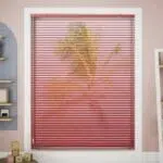 ستائر شرائح الألمنيوم الكلاسيكية - أحمر