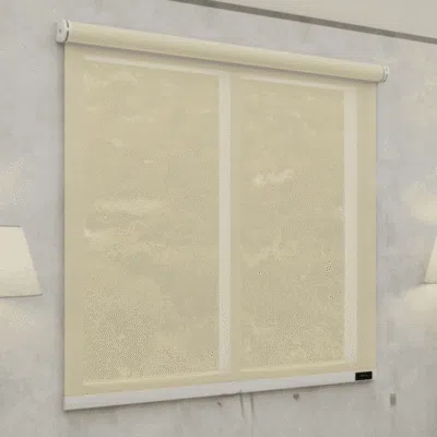 ⁦ستائر رول صن سكرين - أوف وايت⁩ - الصورة ⁦2⁩