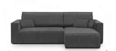 كنب زاوية بالوان عصرية, تصميم حديث, خامات ناعمة, راحة مثالية.