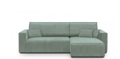 كنب زاوية بالوان عصرية, تفاصيل دقيقة, ألوان مبهجة, راحة تامة.