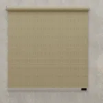 ستائر رول بلاك اوت - بيج منقش