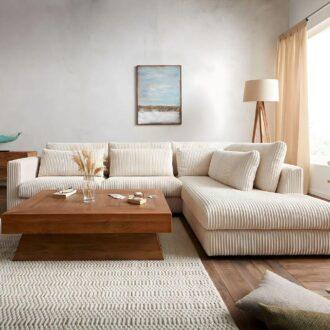 كنبه زاوية بتصميم مودرن