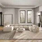 كنب زاويه ديور حرف يو عائلي, لمسة فاخرة, تفاصيل دقيقة, جودة فائقة.