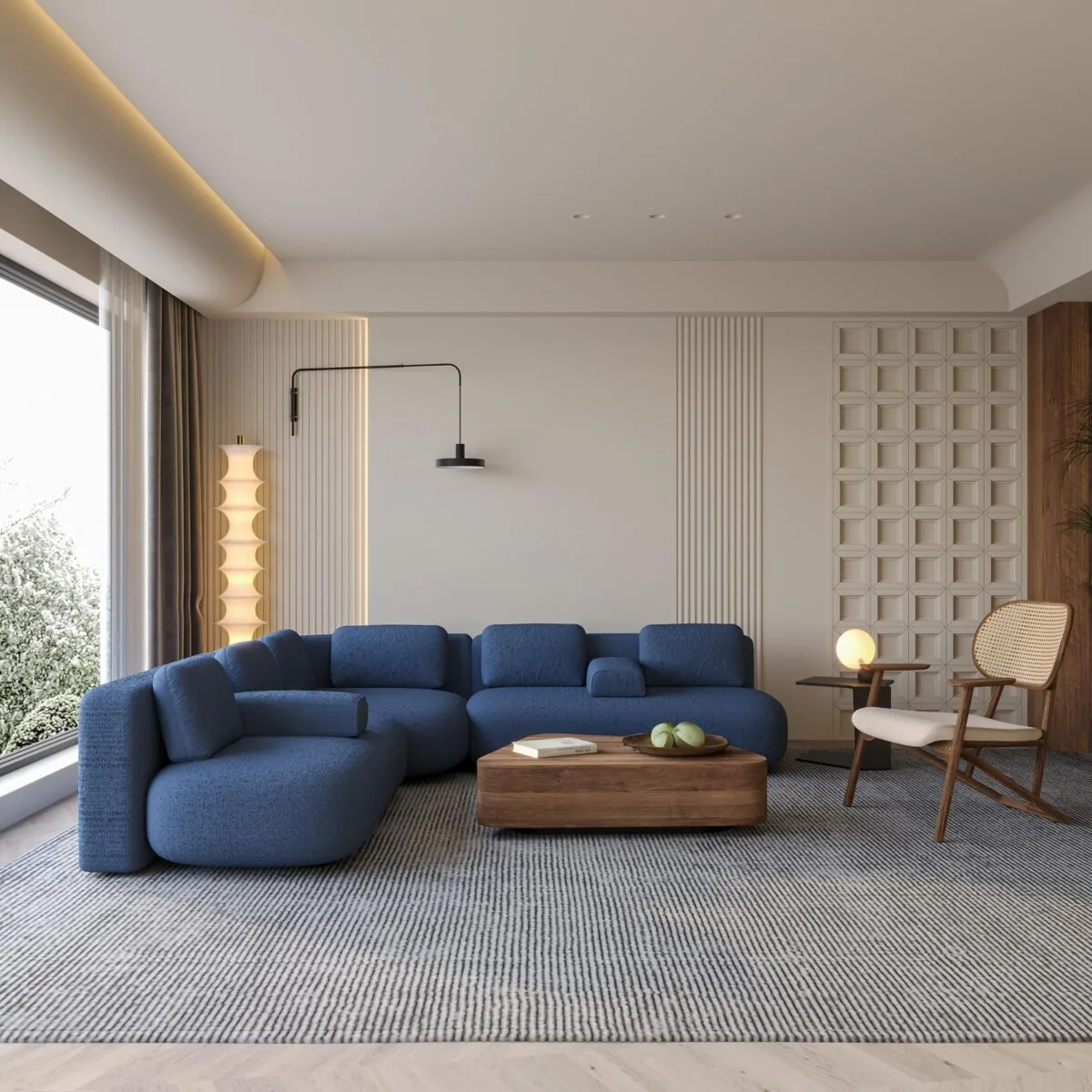 كنب زاوية كونفيرت, راحة فاخرة, تصميم مريح, ألوان عصرية.