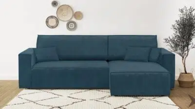 كنب زاوية بالوان عصرية, خامات فاخرة, مظهر أنيق, راحة مريحة.