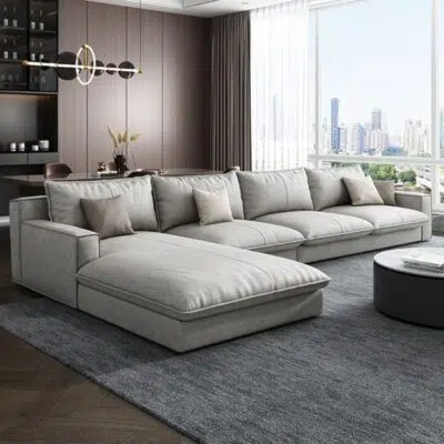 كنب زاوية دريكل بتصميم مميز يجمع بين الراحة والفخامة، مصنوع من خامات عالية الجودة