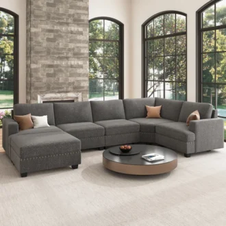 كنب زاوية, علي شكل حرف, هاري U من, مودرن هاوس