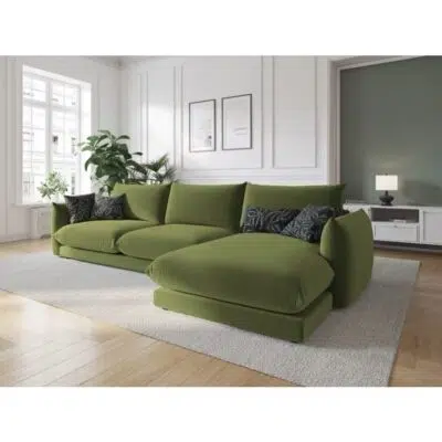 كنب زاوية صوفيا, تصميم راقٍ, تنجيد ناعم, فخامة ناعمة.