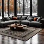 كنب زاوية رايدر من قماش صوفا