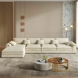 أريكة مودرن هاوس الفاخرة بتصميم حرف L تضيف لمسة من الأناقة لعصرية لديكورك