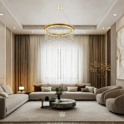 Majestic Living Room يجمع ,بين الأناقة والجودة العالية, يتكون الطقم من كنبتين, مريحين وكرسيين مفردين.