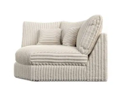 أريكة زاوية كبيرة، راحة استثنائية، تفاصيل رائعة، حجم كبير.