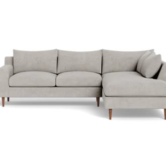 أريكة سلون الثلاثية مع وحدة بامبر تضيف لمسة من الأناقة العصرية إلى غرفة معيشتك