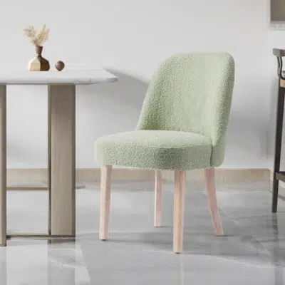 كرسي بوقليه بوليستر, عصري بلمسة فخمة ومريحة, لغرف الجلوس الفاخرة