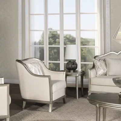 طقم كنب فيكتوريا + طاولة بتصميم ملكي فاخر