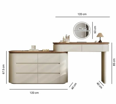 طاولة تسريحة