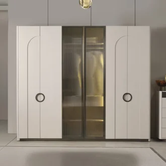 دولاب ملابس بابل 6 أبواب, تصميم فاخر وتنظيم مثالي خزانة ملابس 6 ابواب