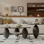 طاولات قهوة وخدمة مستورده