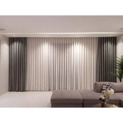 ستائر إيليت ويفي فاخرة بلاك اوت وشيفون