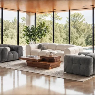 طقم كنب وكراسي فخم